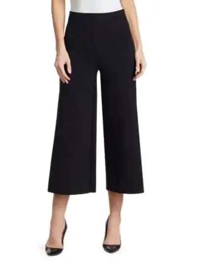 Chiara Boni La Petite Robe Skylette Jersey Culottes In Black