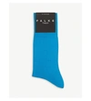Falke Tiago Cotton-blend Socks In Turquoise