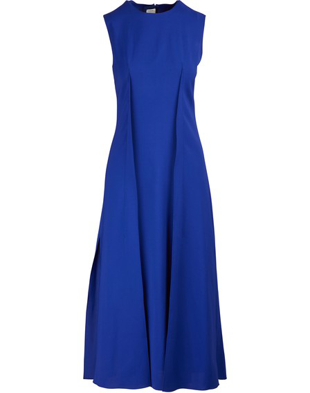 Maison Rabih Kayrouz Sleeveless Long Dress In Deep Blue | ModeSens