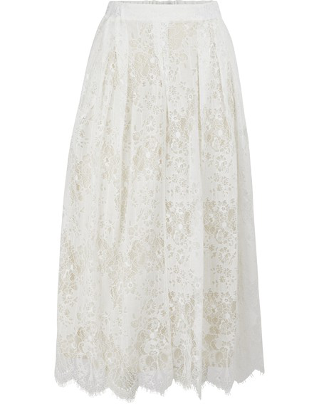 Roseanna Midi Skirt In Off-White | ModeSens