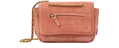 Jérôme Dreyfuss Benji Crossbody Bag In Agneau Rose