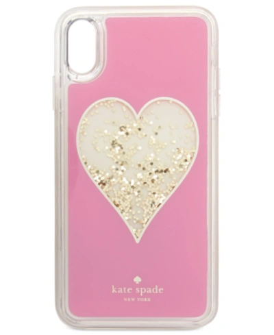 Kate Spade New York Heart Glitter Iphone X Plus, Xs & X2 Case In Pink/multi