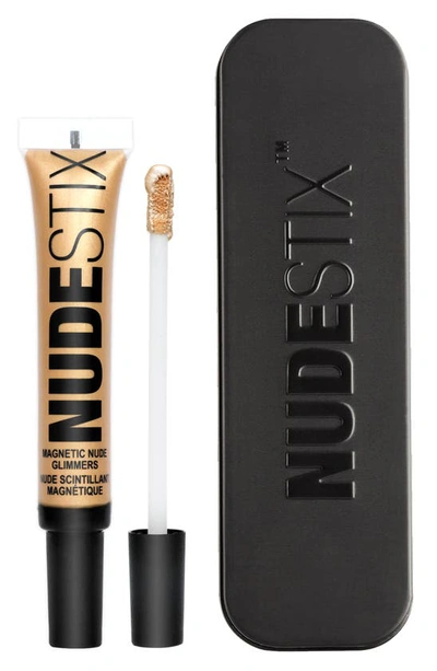 Nudestix Magnetic Nude Glimmer Highlighter 24k Goddess 0.34 oz/ 10 ml In 24k Goddess