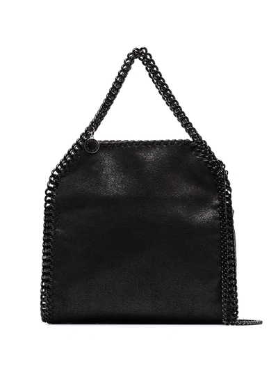 Stella Mccartney Falabella Mini Chain Tote Bag In Black