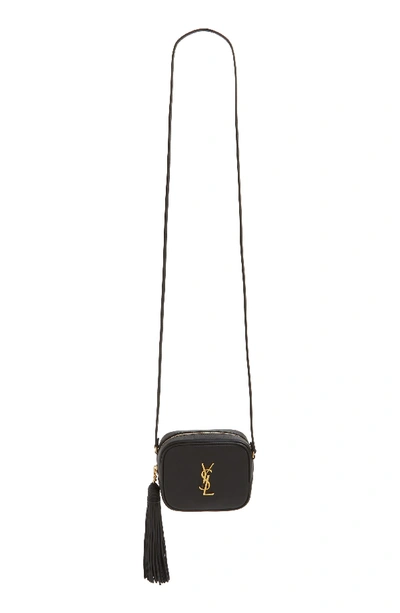 Saint Laurent 'monogram Mini Blogger' Crossbody Bag - Black In 1000 Nero