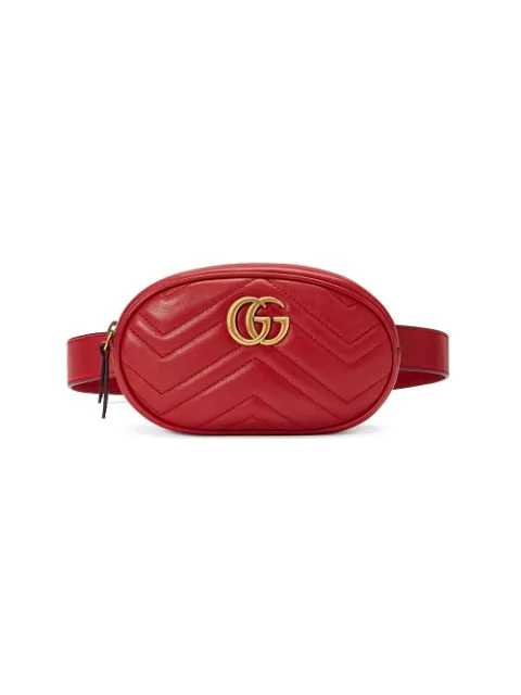 gucci red fanny pack