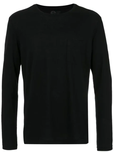 Osklen Long Sleeved T-shirt In Black