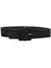 Gucci Spiked Belt In Black
