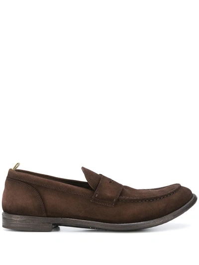 Officine Creative Arc 606 Loafers In Brown