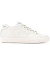 Leather Crown W-iconic Sneakers - White