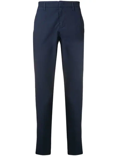 Dondup Slim Fit Chinos In Blue