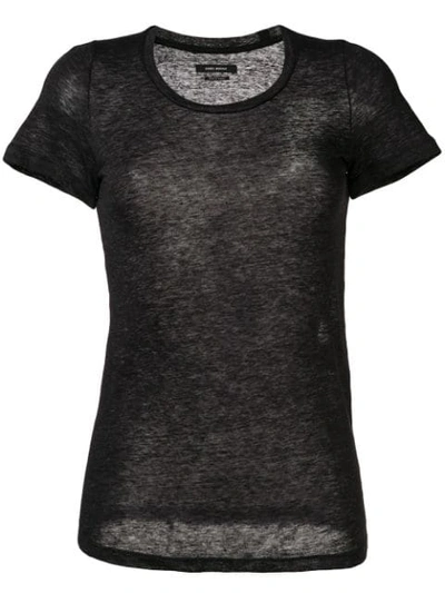 Isabel Marant Vika T-shirt In Grey
