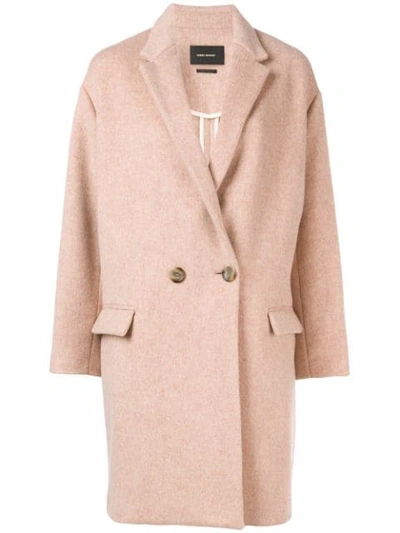 Isabel Marant Filipo Classic Coat In Pink
