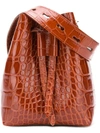 Nanushka Minee Croc In Brown