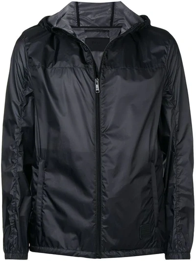 Prada Classic Rain Jacket In Black
