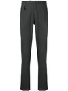 Incotex Slim Tailored Trousers In Grey