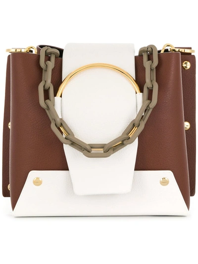 Yuzefi Delila Shoulder Bag - Brown In Brown