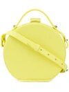 Nico Giani Round Box Tote In Yellow