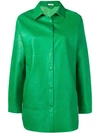 P.a.r.o.s.h Overshirt Jacket In Green