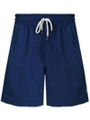 Polo Ralph Lauren Drawstring Waist Swim Shorts In Blue