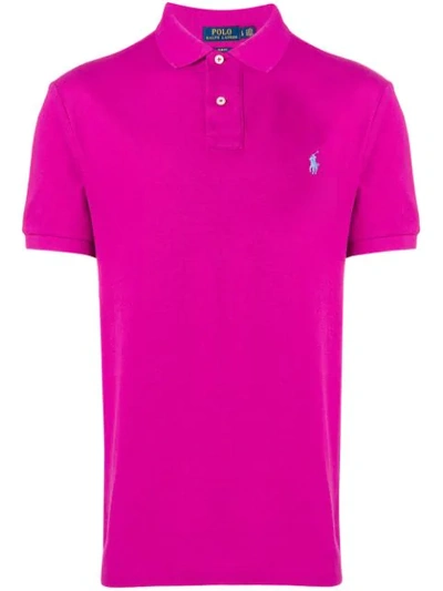 Polo Ralph Lauren Classic Polo Shirt In Purple
