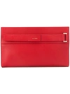 Lanvin Réglisse Clutch Bag In Red