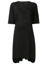 Rick Owens Drkshdw Oversized T-shirt In Black