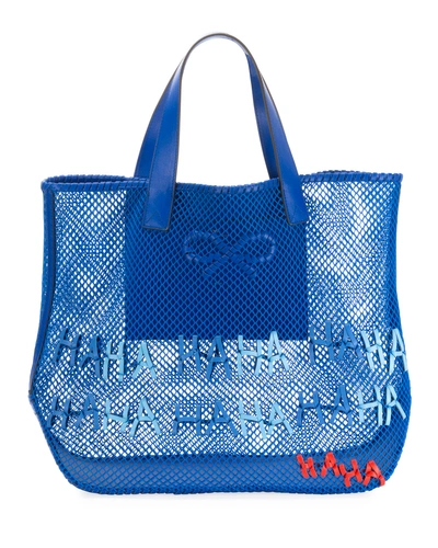 Anya Hindmarch Haha Weave Mesh Tote Bag