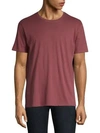 Atm Anthony Thomas Melillo Short Sleeve T-shirt In Sangria