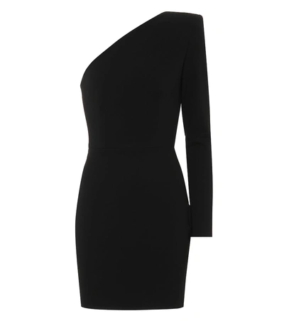 Alex Perry Ambre One-shoulder Minidress In Black | ModeSens