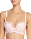 Le Mystere Sophia Lace Underwire Bra In Whisper Pink