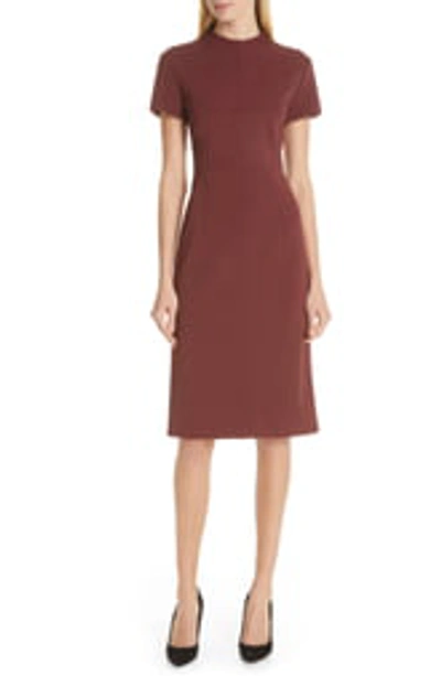 Hugo Boss Demiara Sheath Dress In Dark Auburn ModeSens