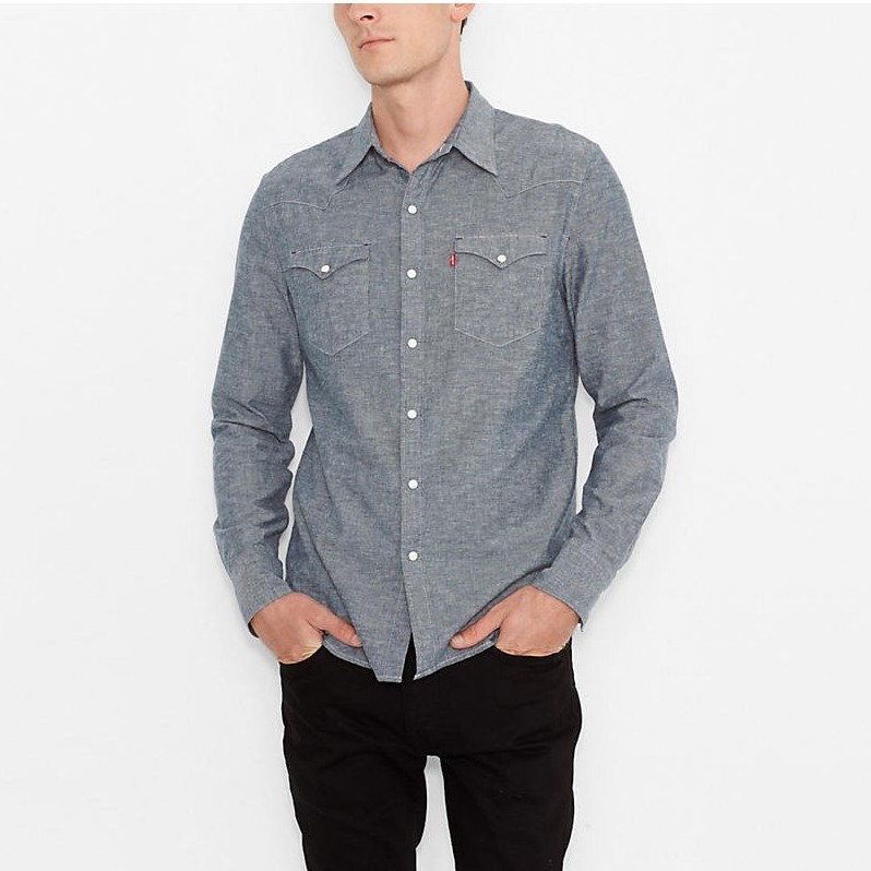 levi's chambray shirt