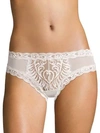 Natori Feathers Hipster In Cocoon White