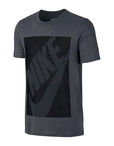 Nike Barcode Logo T-shirt | ModeSens