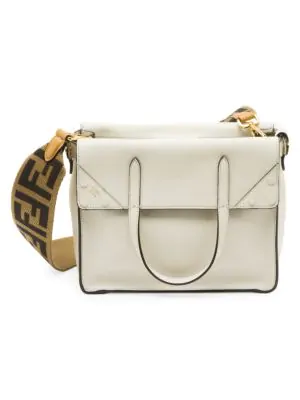 fendi white crossbody bag