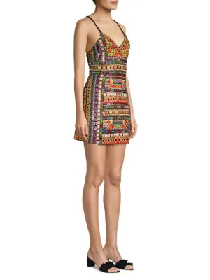 alice and olivia tayla dress