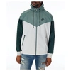 Nike Men's Sportswear Colorblock Windrunner Hooded Jacket, Green - Size Xxlrg