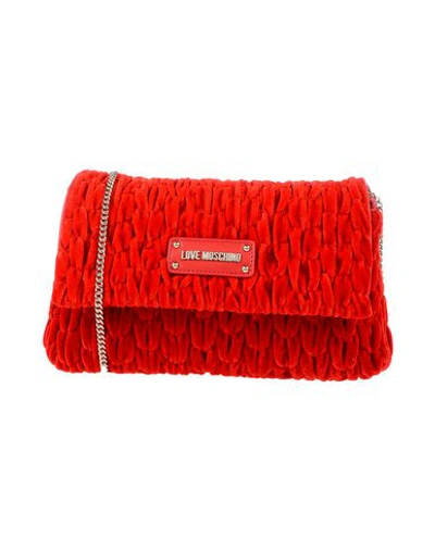 Love Moschino Cross-body Bags In Red