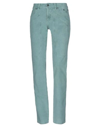 Jeckerson Casual Pants In Light Green