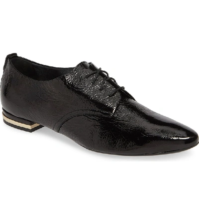 Agl Attilio Giusti Leombruni Pointy Toe Derby In Black Patent