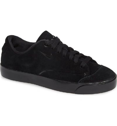 Nike Blazer City Low Sneaker In Black/ Black/ Black