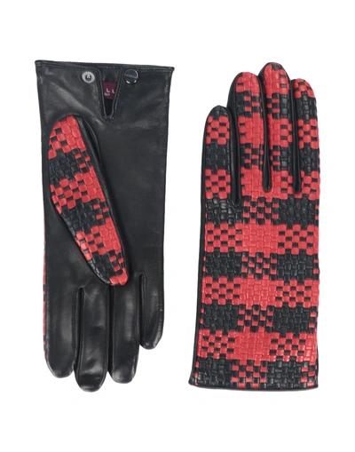 Agnelle Gloves In Black