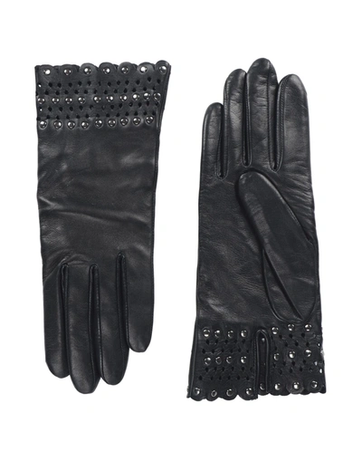 Agnelle Gloves In Black