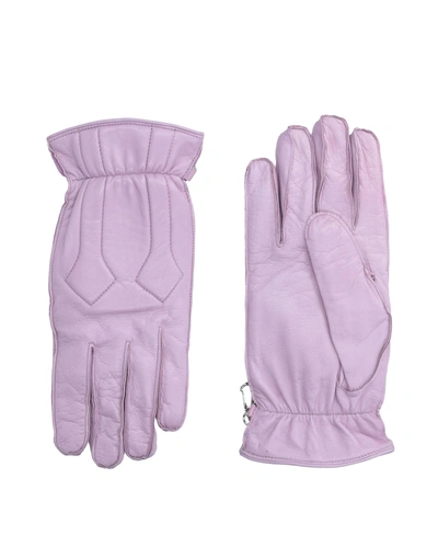 Dsquared2 Gloves In Lilac