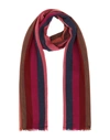 Ps By Paul Smith Scarves In Maroon