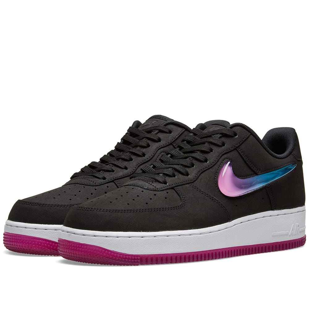 Nike Air Force 1 '07 Premium 2 'jelly Swoosh' In Black | ModeSens