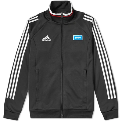 Adidas Consortium Football 70a Track Jacket In Black