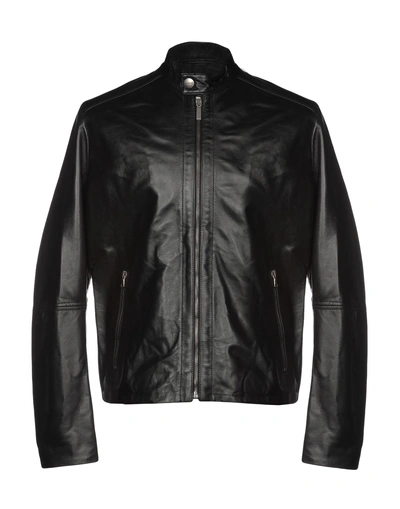 Bikkembergs Biker Jacket In Black