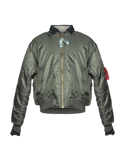 The Incorporated Bomber In Military Green